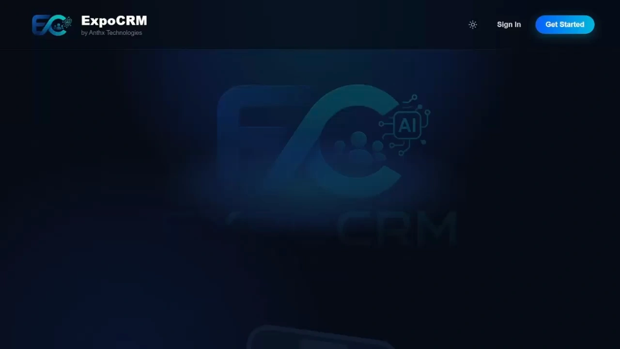 ExpoCRM live preview